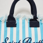 Borsa donna Colette a righe celeste COLETTE 03755H MC2 SAINT BARTH 