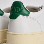 Sneakers uomo Medalist Low bianca e verde AULM LL20 AUTRY 