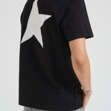 T-shirt uomo con stampa nera GMP01220 P00087980203 GOLDEN GOOSE 