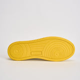 Sneakers uomo Medalist Low bianca e gialla AULM BH01 AUTRY 