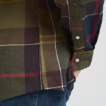Camicia uomo tartan verde e blu MSH4992 TN52 BARBOUR 