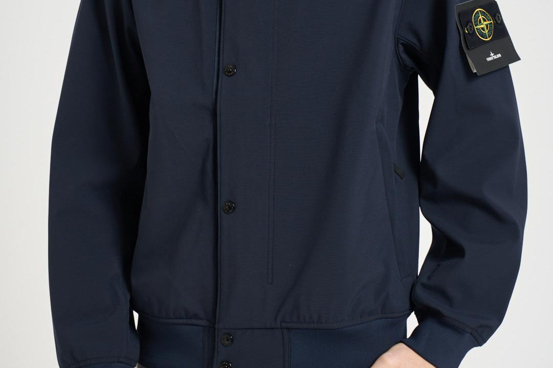 Giacca uomo con cappuccio blu 4100118 S0A22V0020 STONE ISLAND 