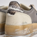 Sneakers donna Medalist Low Super Vintage bianco e argento AVLW ME01 AUTRY 