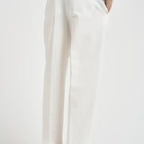 Pantalone uomo con pinces bianco MANHA 3005125120 BRIGLIA 