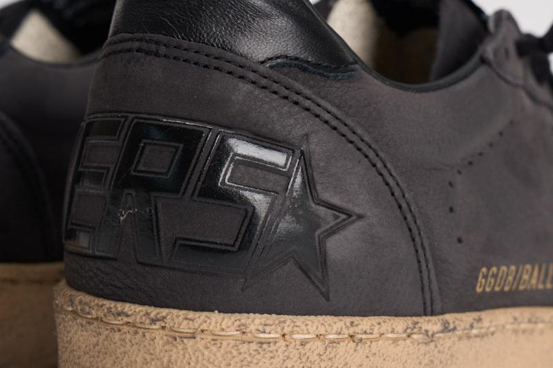 Sneakers uomo Ballstar vintage nero GMF00117 F00621560538 GOLDEN GOOSE 