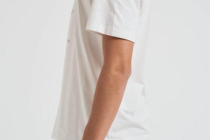 T-shirt uomo girocollo bianca GMP01220 P00225411616 GOLDEN GOOSE 