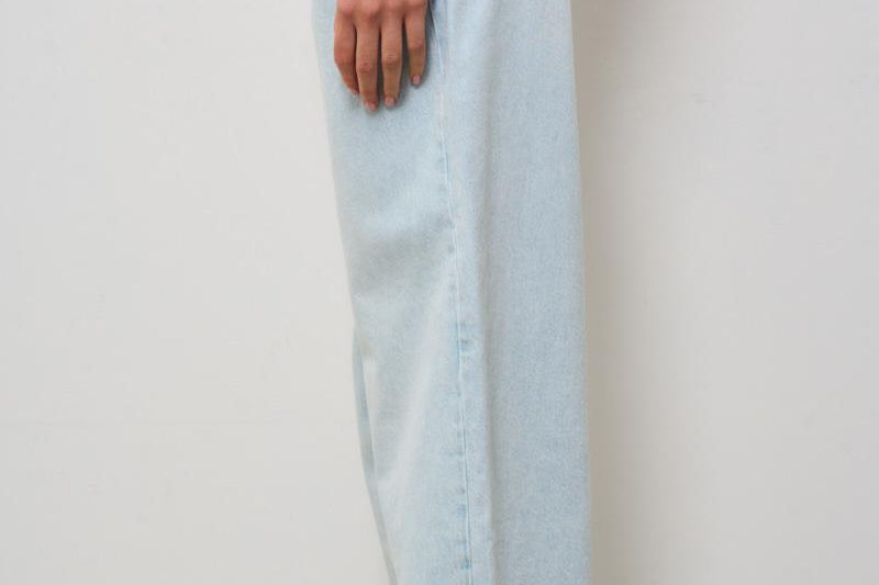 Jeans donna Manon regular in denim chiaro 10584 WHD45 ANINE BING 