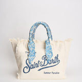 Borsa donna Vanity panna e celeste VANITY 09243L MC2 SAINT BARTH 