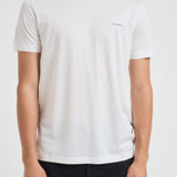 T-shirt uomo bianca con logo nero 8N1TD8 1JVZ0100 EMPORIO ARMANI 