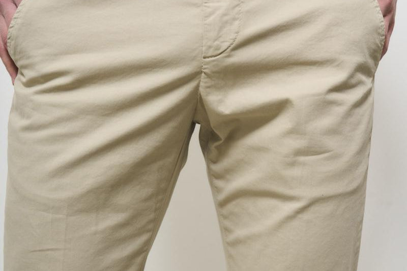 Pantalone Gaubert uomo beige UP235 GSE046U010 DONDUP 