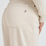 Jeans donna Bessie regular panna DP784 BSE037005 DONDUP 