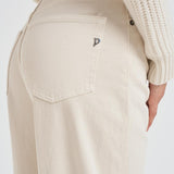 Jeans donna Bessie regular panna DP784 BSE037005 DONDUP 
