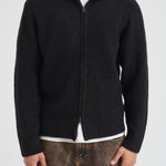Felpa Sakoji uomo nera M24300021 BLACKMEL SAMSØE SAMSØE 