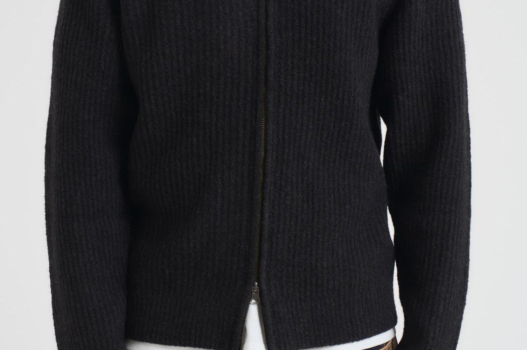 Felpa Sakoji uomo nera M24300021 BLACKMEL SAMSØE SAMSØE 