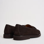 Mocassino uomo in suede marrone con nappine 3420 VISONEM23 DOUCAL'S 