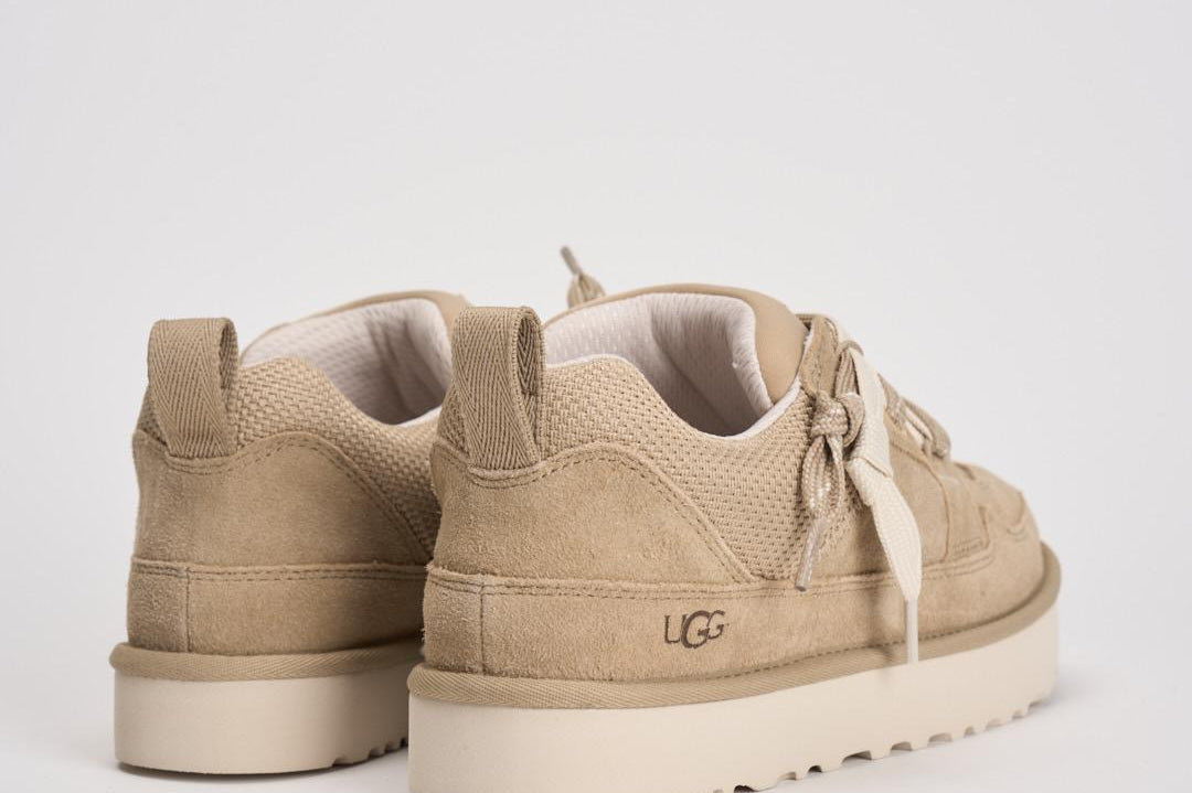 Scarpa donna Lowmel in suede beige 1169493 MUSTARD SEED UGG 