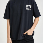 T-shirt uomo girocollo nera TT07012 3167BLACK RHUDE 