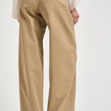 Pantalone donna dritto beige NAN24 BEIGE NINE IN THE MORNING 
