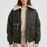 Giubbotto donna Green Maxine cerato verde oliva LWX1488 OL99 BARBOUR 