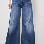 Jeans donna Marlen in denim scuro DP775 DF0290800 DONDUP 