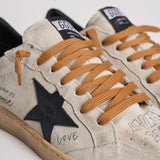 Sneakers ballstar uomo in suede GMF00117 F00757860336 GOLDEN GOOSE 