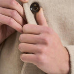 Cappotto uomo monopetto midi beige F09MUC952D 33023 MONTECORE 