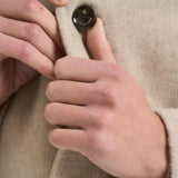 Cappotto uomo monopetto midi beige F09MUC952D 33023 MONTECORE 