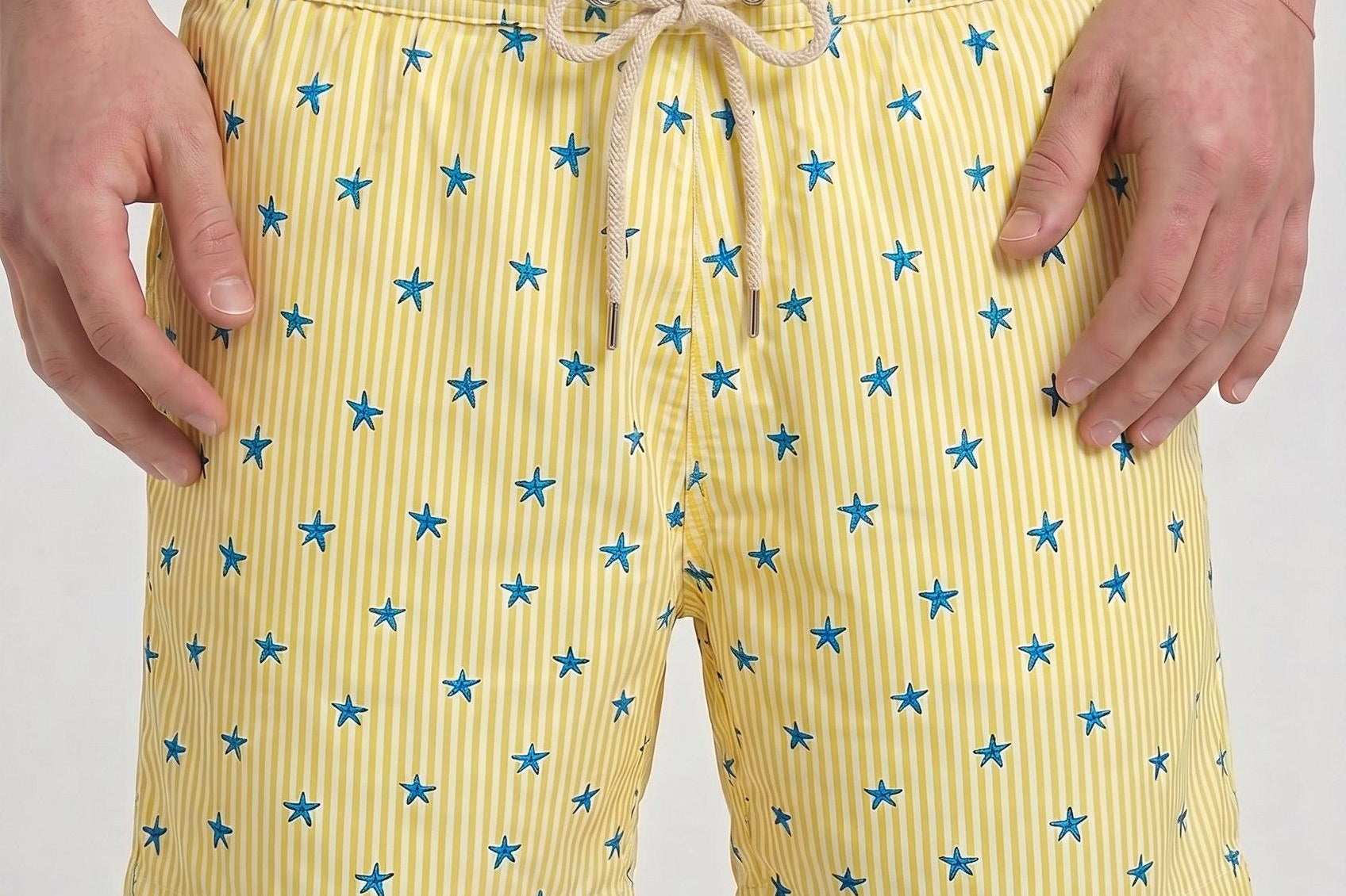 Costume mare uomo Vegas giallo VEGASTRIPES 92 MC2 SAINT BARTH 