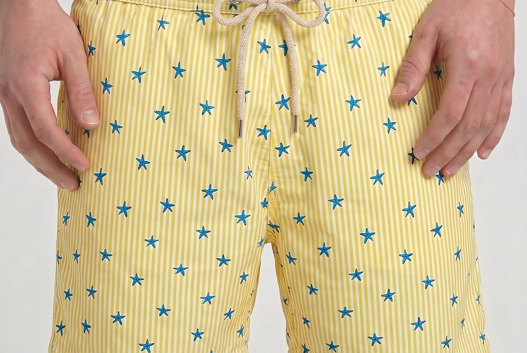 Costume mare uomo Vegas giallo VEGASTRIPES 92 MC2 SAINT BARTH 