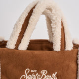 Borsa donna Vanity mini Shearling cammello VANITYMNSHEAR 1910 MC2 SAINT BARTH 