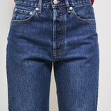 Jeans donna in denim scuro 352P551 07 CYCLE 
