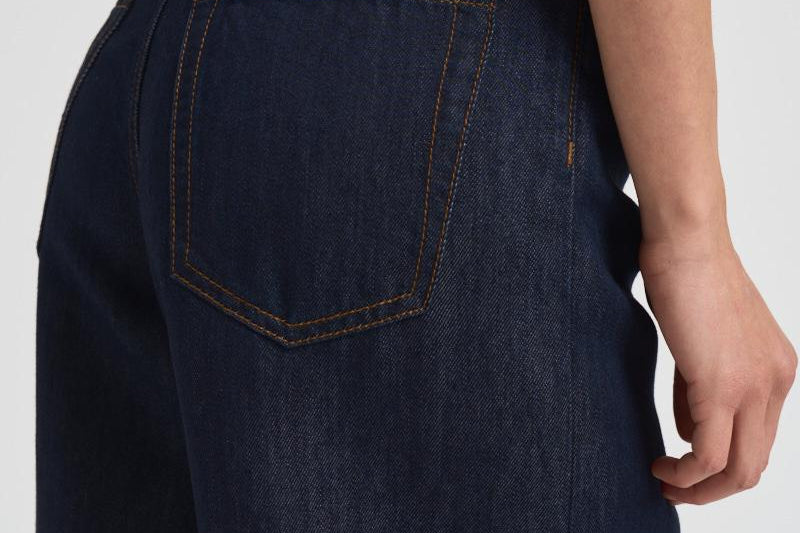 Jeans palazzo in denim donna LPE10V86 BLU NINE IN THE MORNING 