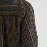 Camicia donna Core tartan marrone D380634 CORE807OLIVA P.a.r.o.s.h. 
