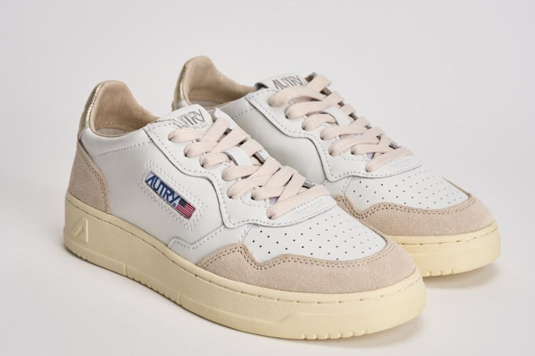 Sneakers donna Medalist Low oro AULW LS75 AUTRY 
