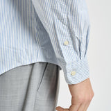 micia uomo Oxford a righe celeste 710549084 009 RALPH LAUREN 