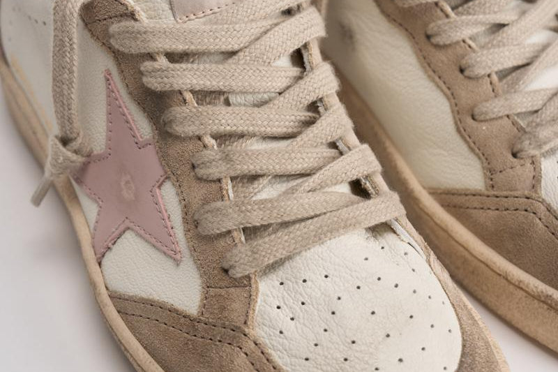 Sneakers donna Ball Star rosa GWF00117 F00748011858 GOLDEN GOOSE 