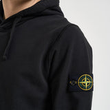 Felpa uomo con cappuccio nera 6100062 S0051V0029 STONE ISLAND 