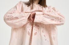 Camicia donna Lunamaris bohemienne cipria 14599 peonia2079 FORTE FORTE 