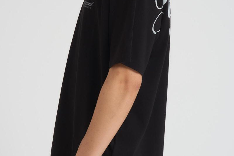 T-shirt uomo girocollo nera OCM41201 BLACK REPRESENT 