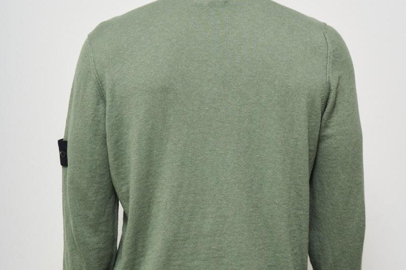 Maglia uomo girocollo verde 5100052 S00B0V1059 STONE ISLAND 