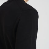 Maglione uomo girocollo nero Après ski rosso HERON APRBOTT00 MC2 SAINT BARTH 