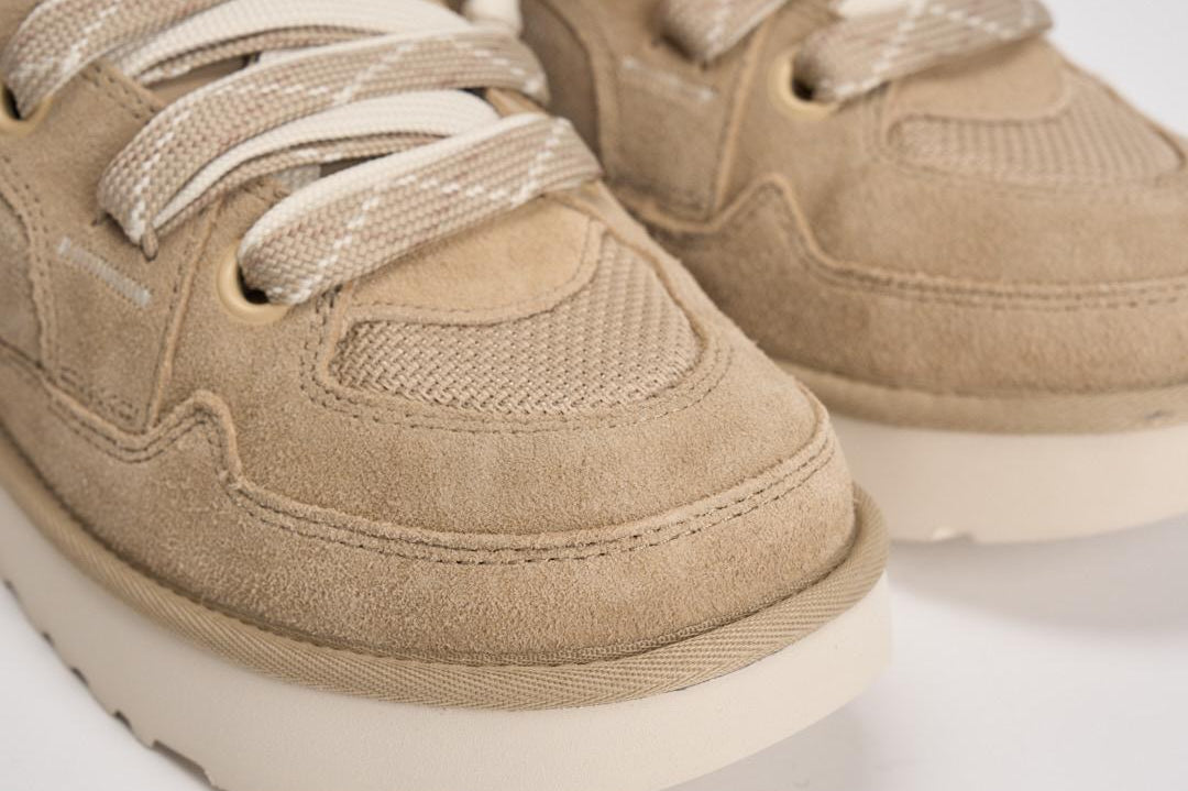 Scarpa donna Lowmel in suede beige 1169493 MUSTARD SEED UGG 