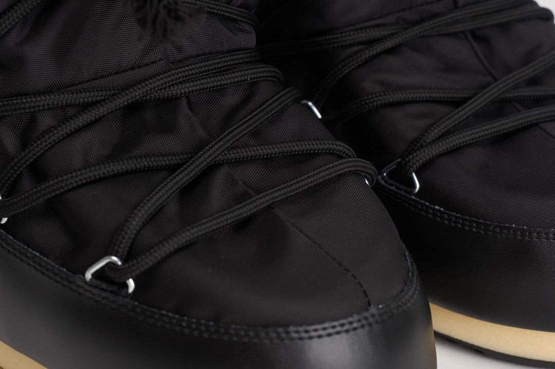 Stivale donna da neve alto in nylon nero 1400440 N001BLACK MOON BOOT 