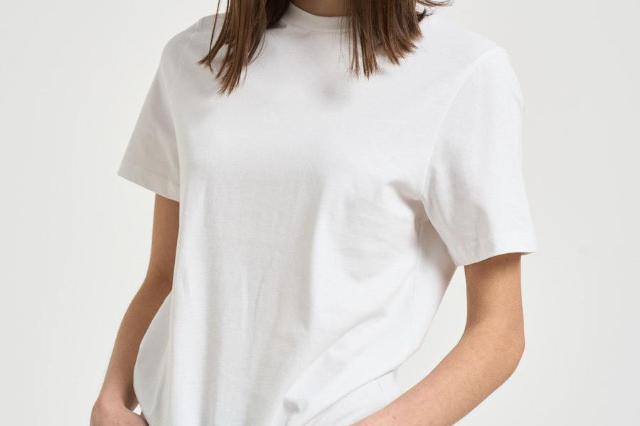 T-shirt donna girocollo bianca 32183 1009WHITE FILIPPA K 