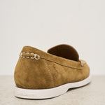 Mocassino uomo in suede marrone 803961293 003 RALPH LAUREN 