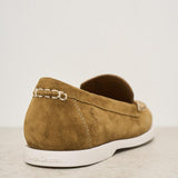 Mocassino uomo in suede marrone 803961293 003 RALPH LAUREN 