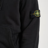 Felpa uomo con zip nera 6100061 S0051V0029 STONE ISLAND 