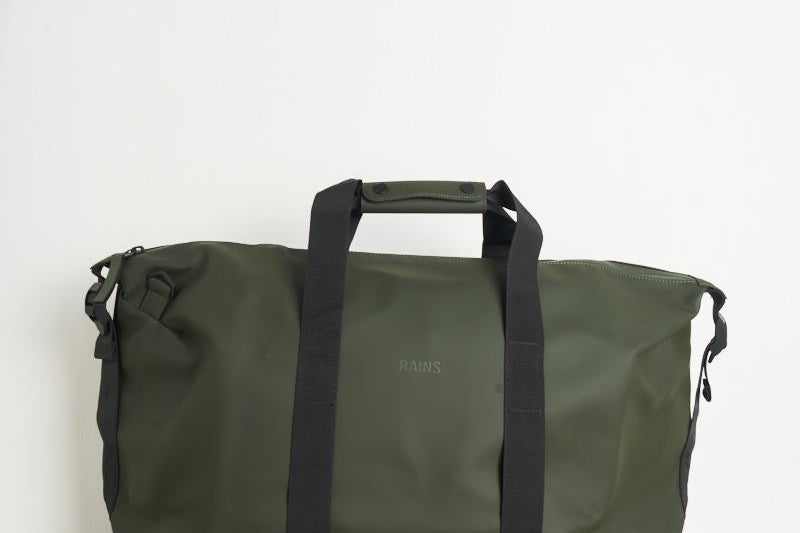 Borsone uomo impermeabile verde 14200 03 RAINS 