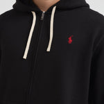 Felpa uomo con cappuccio nera 710813297 001 RALPH LAUREN 