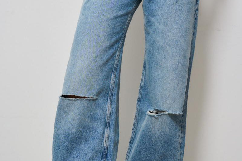 Jeans donna Huge Jean gamba dritta 10852 WHD51 ANINE BING 